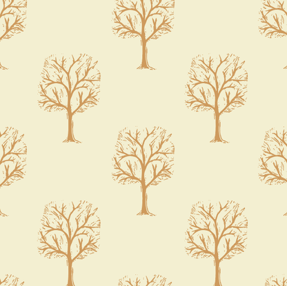 Loomwell Home Goods Copper / Sample 1 foot by 1 foot Adair Wallpaper by ArtShades