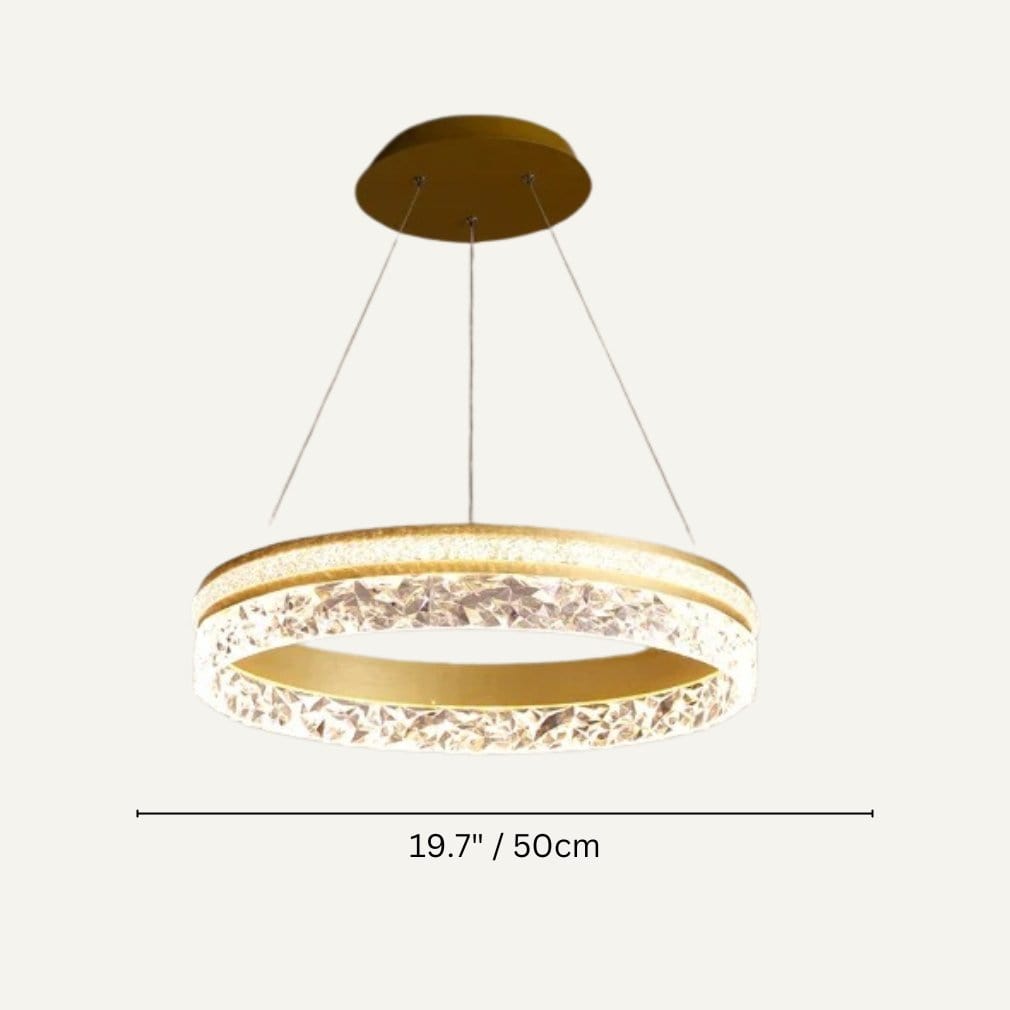 Residence Supply B - Gold - 50W / Cool White - No Remote / 19.7" / 50cm Aegle Chandelier