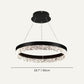 Residence Supply C - Black - 50W / Cool White - No Remote / 19.7" / 50cm Aegle Chandelier