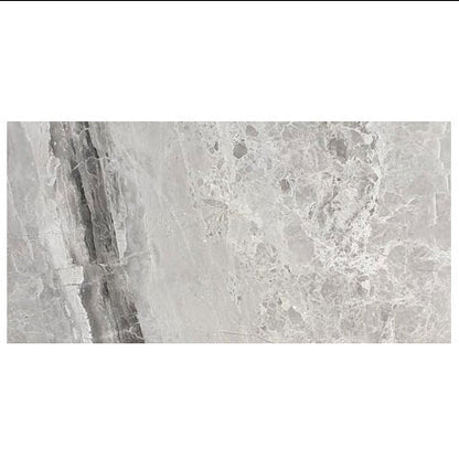 TCSC | Agora Royal Gray Marble Polished Floor and Wall Tile - Large Format - Livfloors Collection