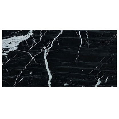 TCSC | Alexandrette Black Marble Polished Floor and Wall Tile - Large Format - Livfloors Collection