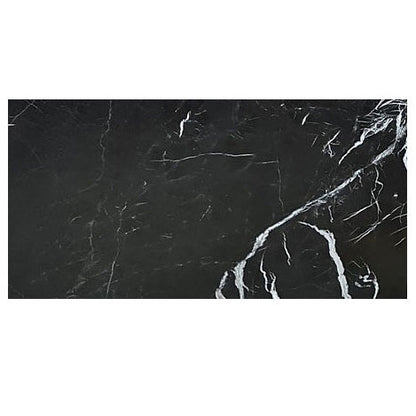 TCSC | Alexandrette Black Marble Polished Floor and Wall Tile - Large Format - Livfloors Collection