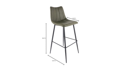 The Carpentry Shop Co. ALIBI BAR STOOL- SET OF TWO