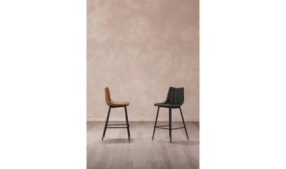 Moe's TAN ALIBI BAR STOOL- SET OF TWO (TAN)