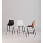 Moe's BLACK ALIBI BAR STOOL- SET OF TWO (BLACK)