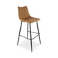 Moe's TAN ALIBI BAR STOOL- SET OF TWO (TAN)