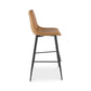 Moe's TAN ALIBI BAR STOOL- SET OF TWO (TAN)