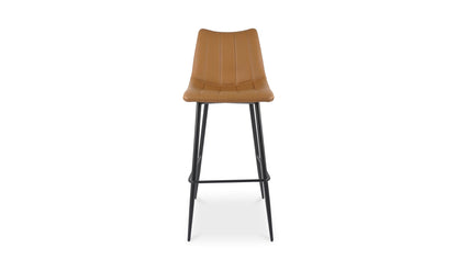 Moe's TAN ALIBI BAR STOOL- SET OF TWO (TAN)