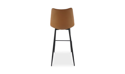 Moe's TAN ALIBI BAR STOOL- SET OF TWO (TAN)