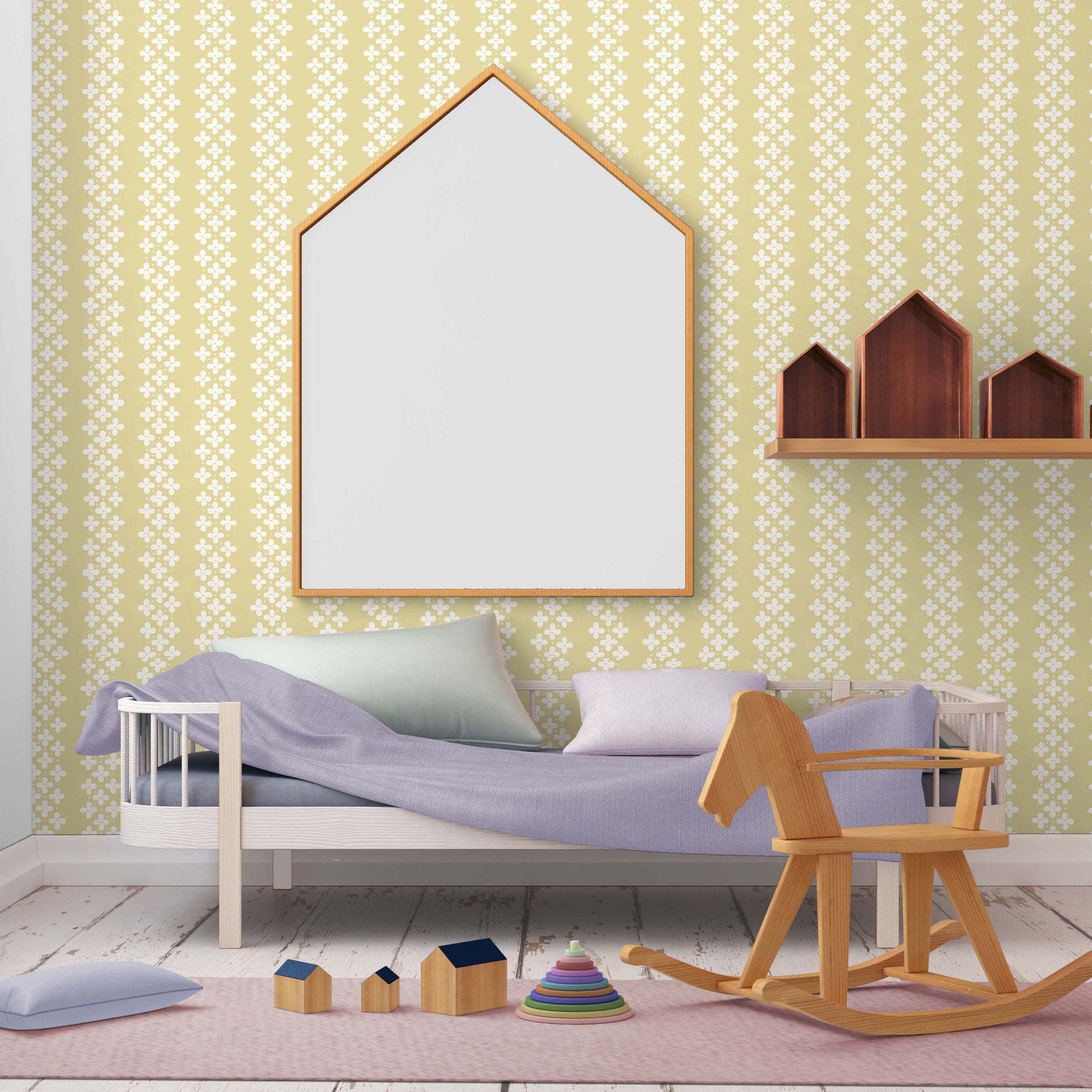 Loomwell Home Goods Alice Wallpaper by Kim Morgan