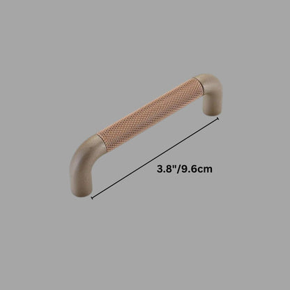 Residence Supply Hole to Hole: 3.8" / 9.6cm / Brown Alyma Knob & Pull Bar