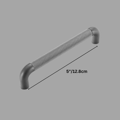 Residence Supply Hole to Hole: 5" / 12.8cm / Grey Alyma Knob & Pull Bar