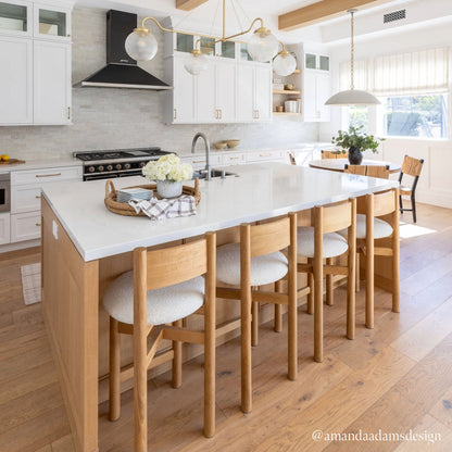 Teddy Counter Stool - White Oak