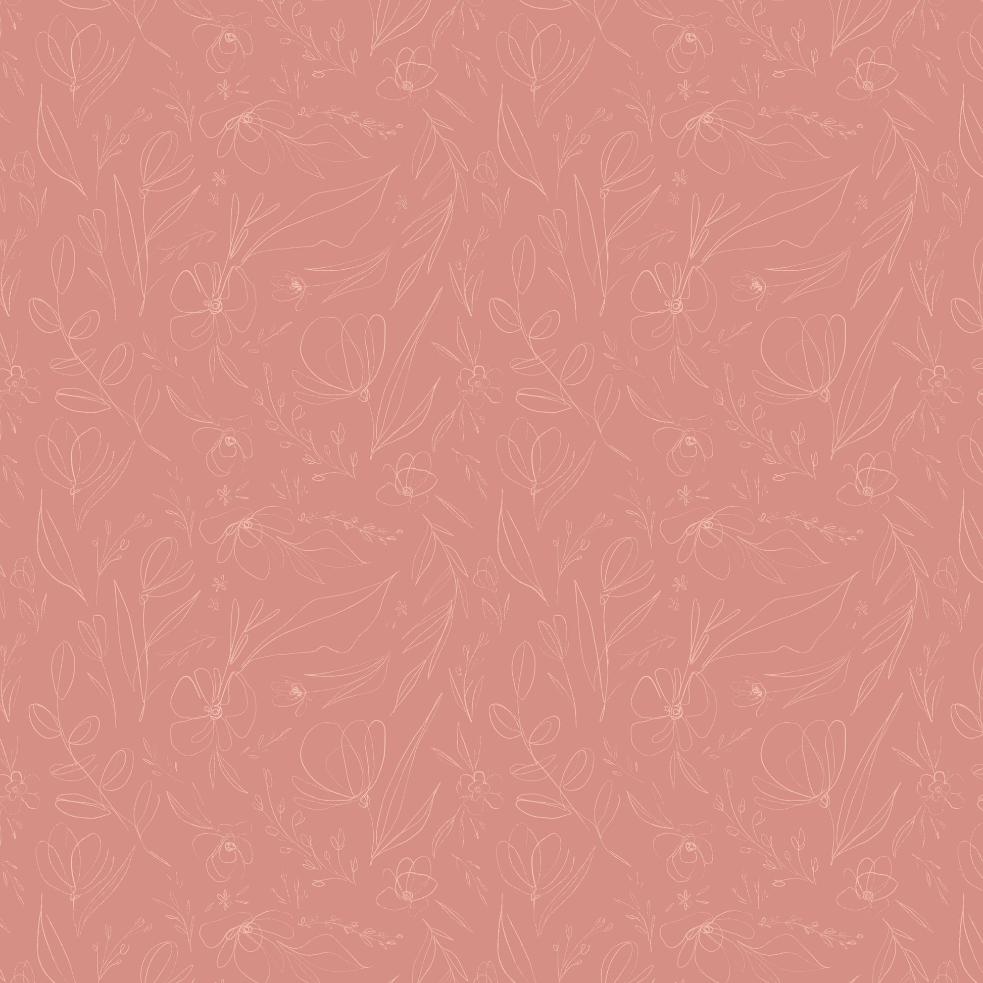 Loomwell Home Goods Pink / Sample 1 foot by 1 foot Amber Wallpaper by The Color Amber