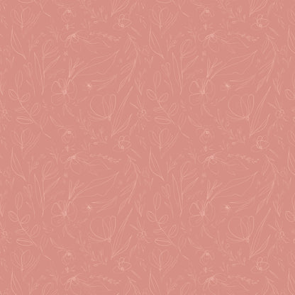 Loomwell Home Goods Pink / Sample 1 foot by 1 foot Amber Wallpaper by The Color Amber