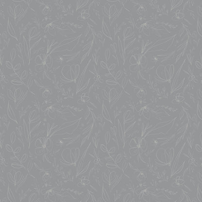 Loomwell Home Goods Gray / Sample 1 foot by 1 foot Amber Wallpaper by The Color Amber