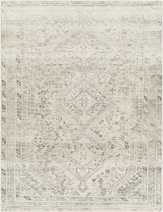 Barny Cream & Sage Washable Rug.