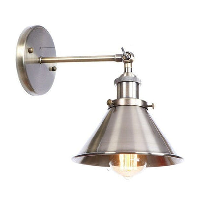 Residence Supply Light Gold Wide Cone / 4W Ancien Wall Lamp