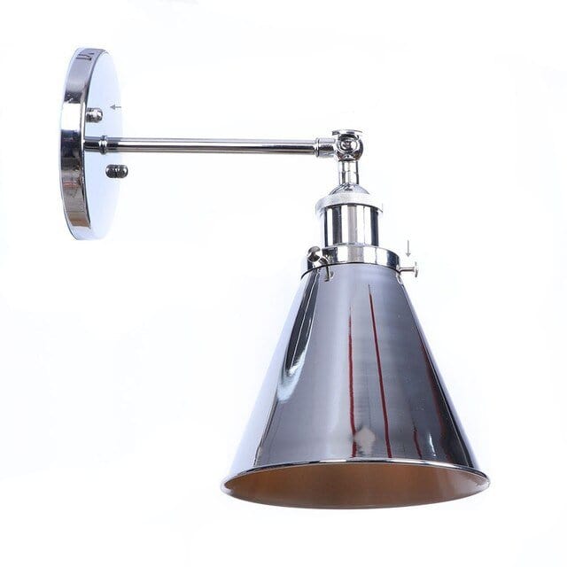 Residence Supply Silver Narrow Cone / 4W Ancien Wall Lamp