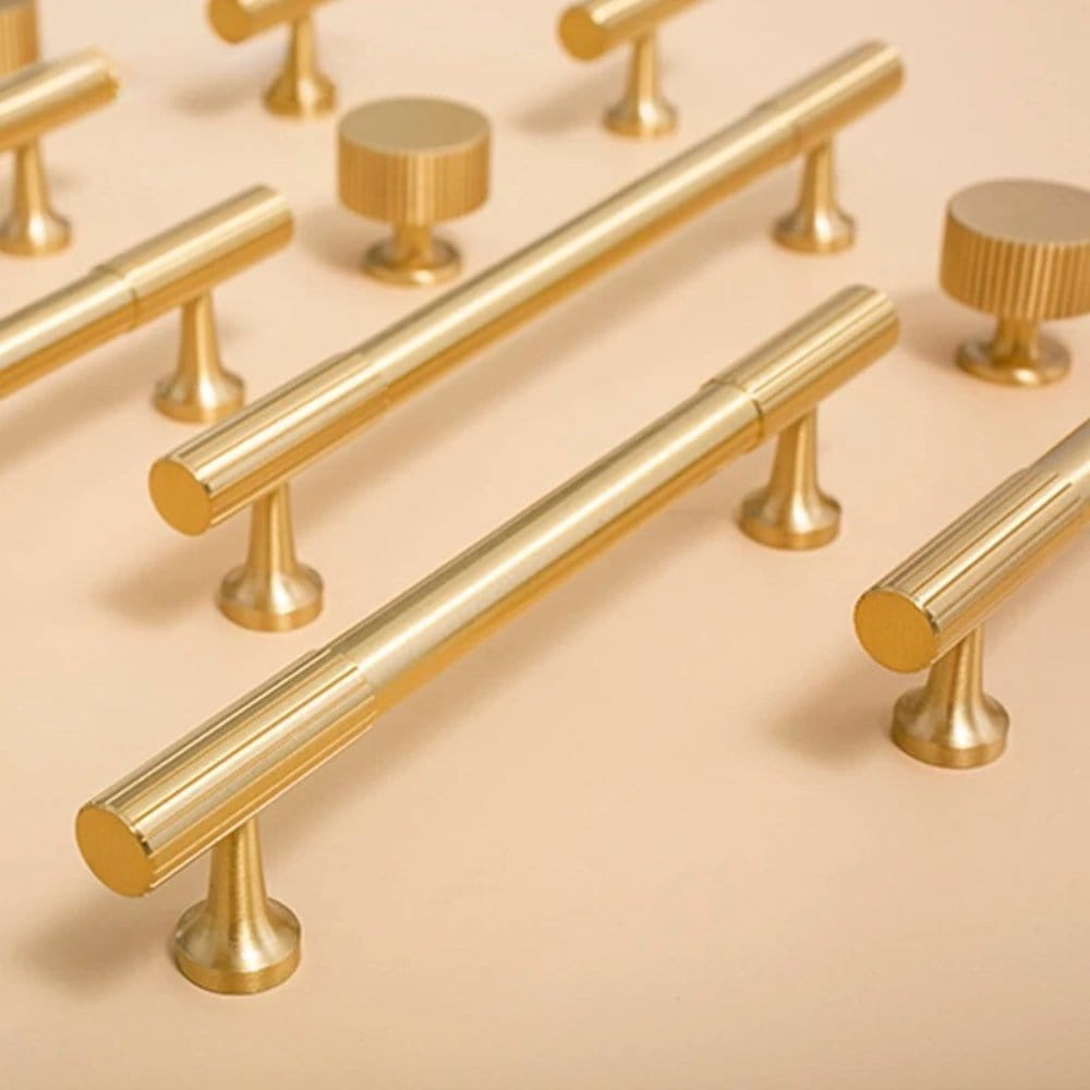 Residence Supply Aniq Brass Knob & Pull Bar