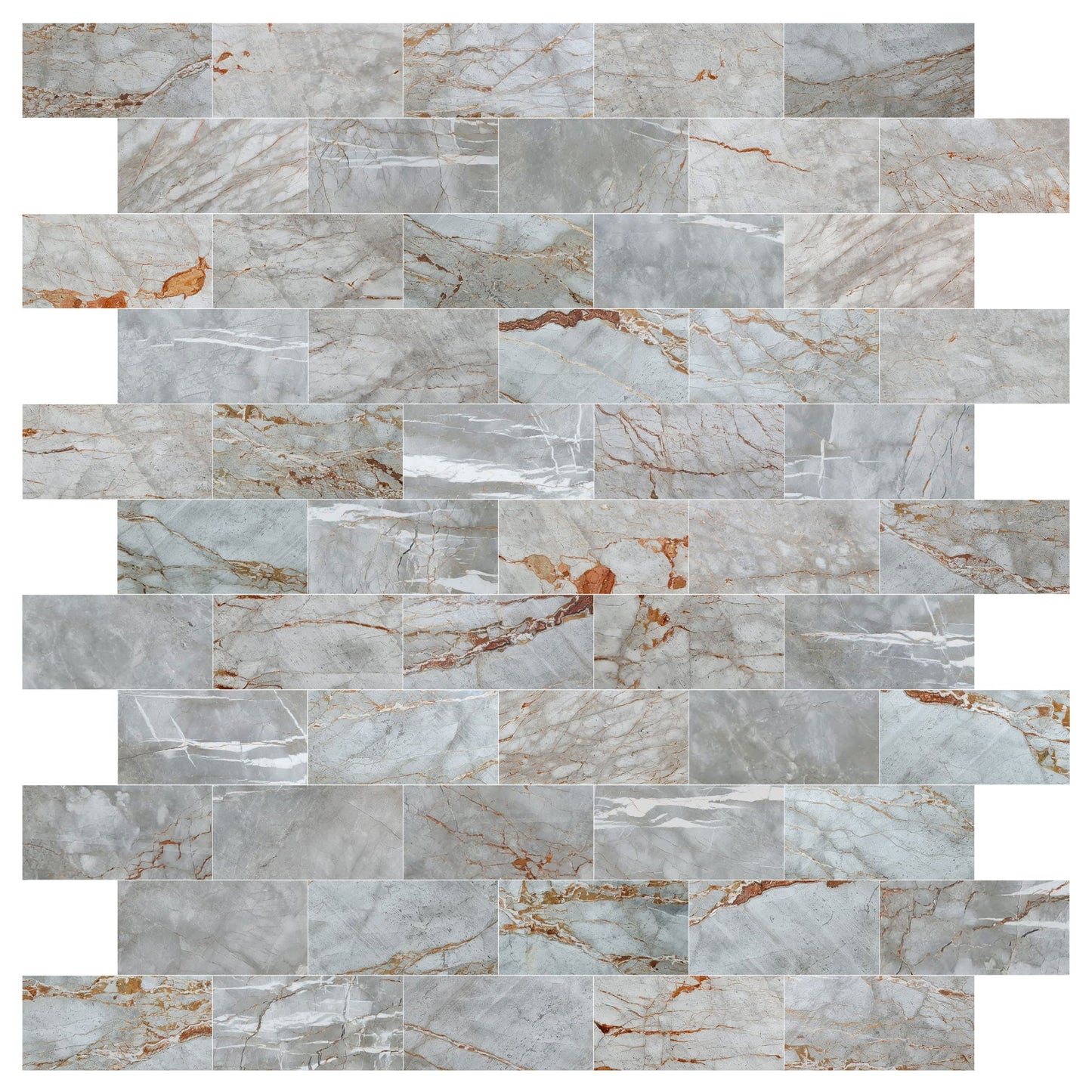 TCSC | Astana Gray Exotic Marble Polished Floor and Wall Tile - Large Format - Livfloors Collection