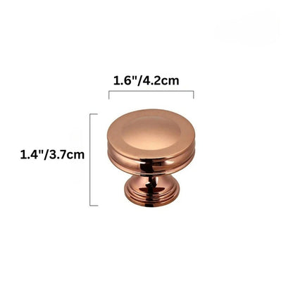 Residence Supply Knob: 1.6" x 1.4" / 4.2 x 3.7cm / C Ayas Knob & Pull Bar