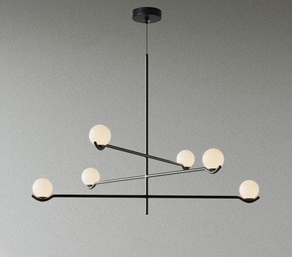 Residence Supply Black - 6 Heads - 35.4" x 24.4" / 90cm x 62cm - 36W / Neutral White Light Baer Pendant Light