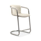 Moe's Bar stool FREEMAN CHROME FRAME COUNTER STOOL BLENDED CREAM - SET OF TWO