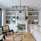 Residence Supply Basit Metal Chandelier