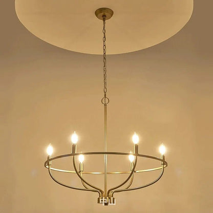 Residence Supply Basit Metal Chandelier