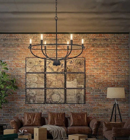 Residence Supply Basit Metal Chandelier