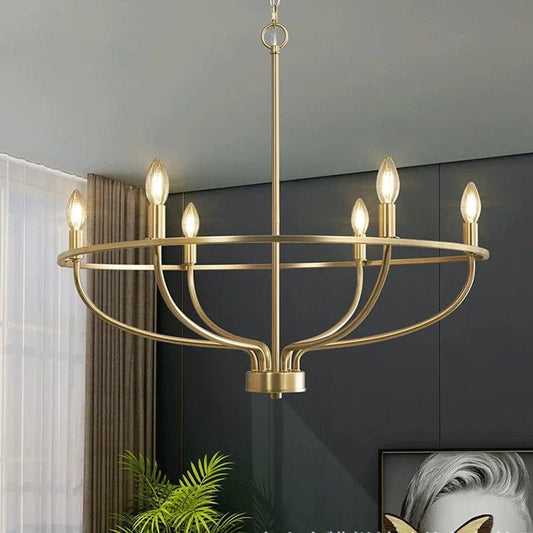 Residence Supply 28.5" x 9.8" / 72.3cm x 24.8cm - Black - 60W / Cold White Basit Metal Chandelier