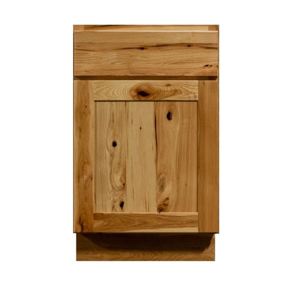 Riley & Higgs Bathroom Vanity 21 Inch Hickory Shaker Single Sink Bathroom Vanity