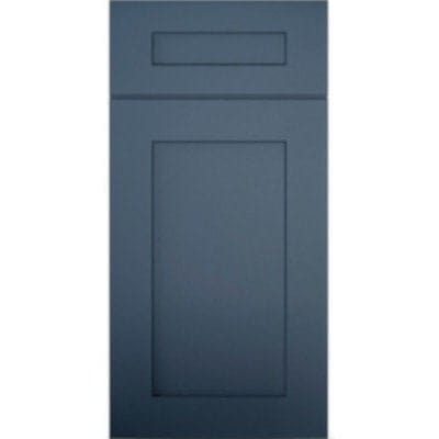 Riley & Higgs Bathroom Vanity 60 Inch Navy Blue Shaker Double Sink Bathroom Vanity with Drawers