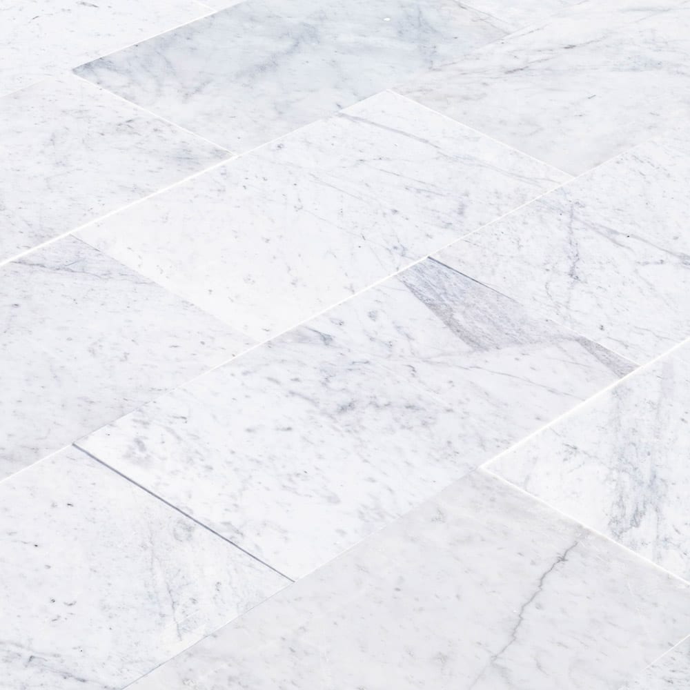 TCSC | Bianco Carrara White Marble Floor and Wall Tile Polished - Livfloors Collection