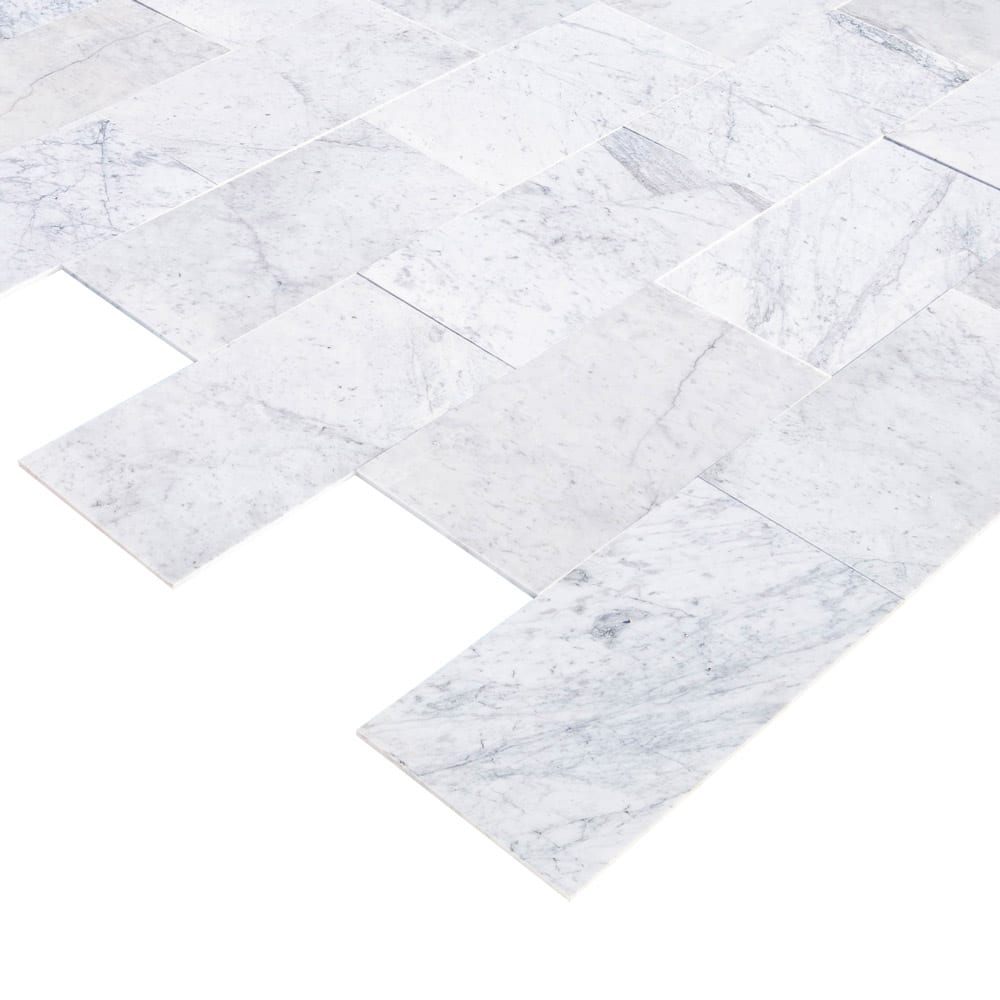 TCSC | Bianco Carrara White Marble Floor and Wall Tile Polished - Livfloors Collection