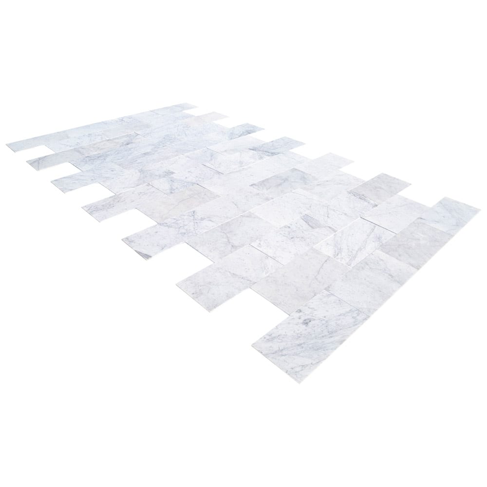 TCSC | Bianco Carrara White Marble Floor and Wall Tile Polished - Livfloors Collection