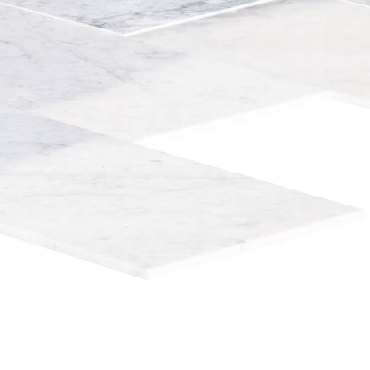 TCSC | Bianco Carrara White Marble Floor and Wall Tile Polished - Livfloors Collection