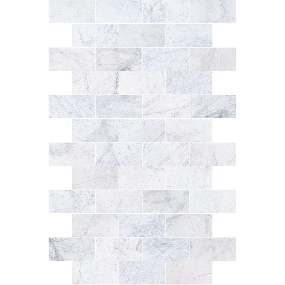 TCSC | Bianco Carrara White Marble Floor and Wall Tile Polished - Livfloors Collection