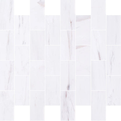 TCSC | Bianco Dolomite Marble Tile Honed-Floor Collection - Livfloors Collection