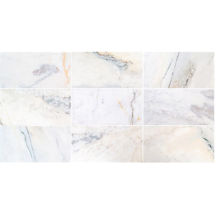 TCSC | Bianco Ibiza White Marble Floor and Wall Tile - Livfloors Collection