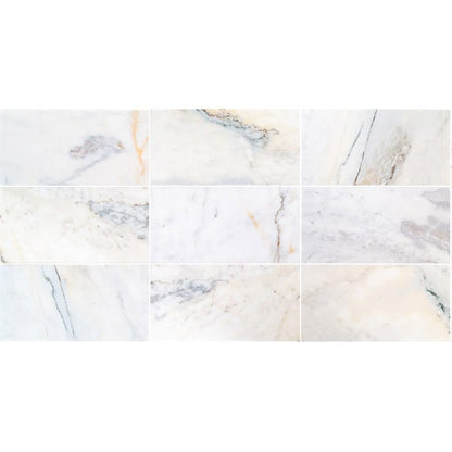 TCSC | Bianco Ibiza White Marble Floor and Wall Tile - Livfloors Collection