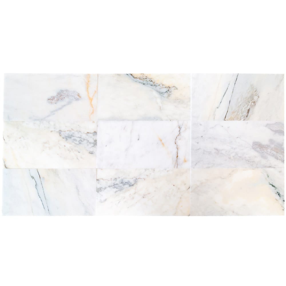 TCSC | Bianco Ibiza White Marble Floor and Wall Tile - Livfloors Collection