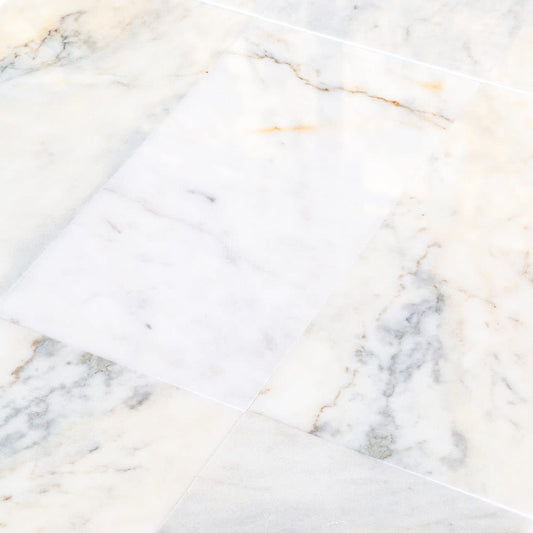 TCSC | Bianco Ibiza White Marble Floor and Wall Tile - Livfloors Collection