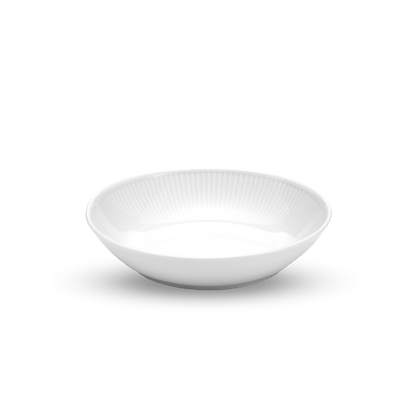 Pillivuyt Shop Bowl 8" diam x 1.5" H - 16 oz - Set of 4 Plisse Shallow Bowl, Set of 4