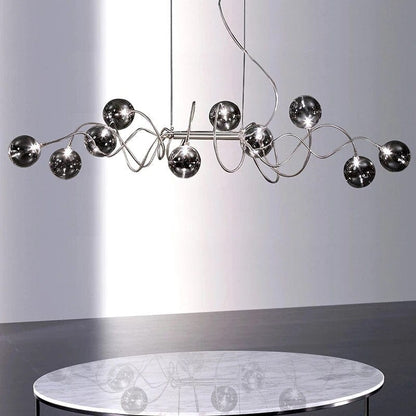 Residence Supply 8 Heads - 33.4" x 59" / 85cm x 20cm / Cool White (6000K-6500K) Bulbulay Chandelier