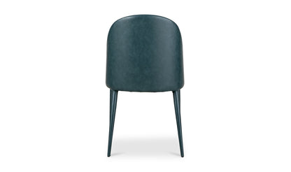 Moe's BURTON DINING CHAIR- SET OF TWO-Dark Teal