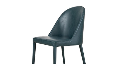 Moe's BURTON DINING CHAIR- SET OF TWO-Dark Teal