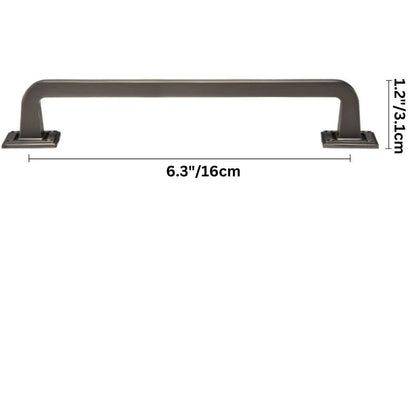 Residence Supply Hole to Hole: 6.3" / 16cm / Dark Cadmea Knob & Pull Bar