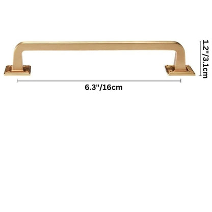 Residence Supply Hole to Hole: 6.3" / 16cm / Light Cadmea Knob & Pull Bar